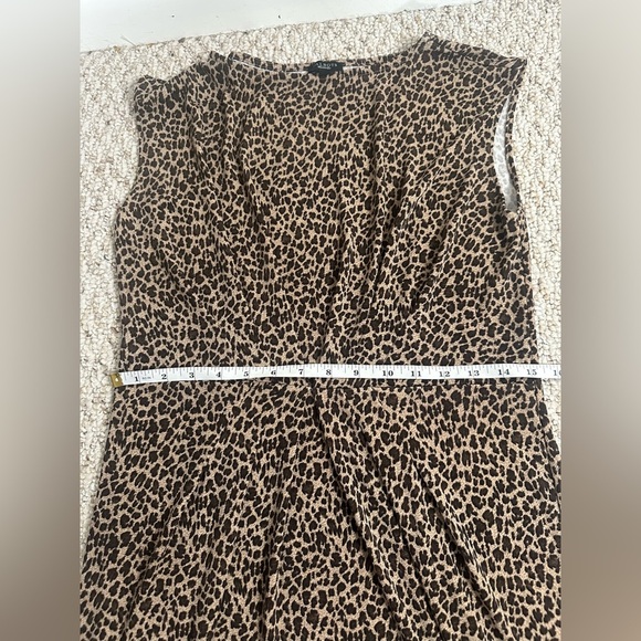 Talbots Leopard Print Sleeveless Dress size S - Picture 5 of 6